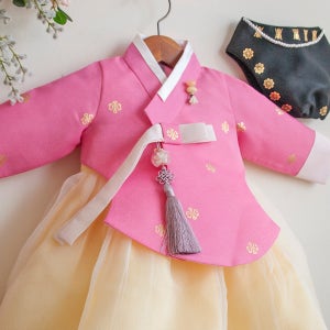 루아 빼어날수 리아 금박 당의 한복(1-8호)유아 어린이 키즈 돌 잔치 유치원 행사