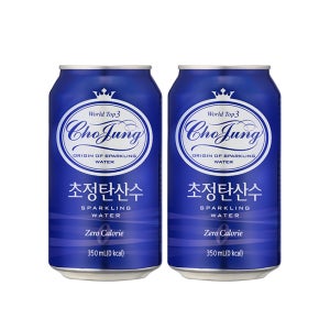 초정탄산 플레인 350ml X 24캔