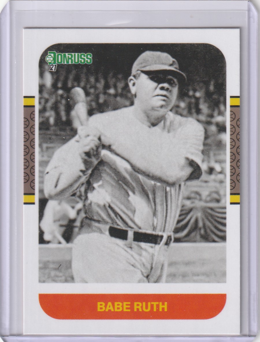 2021 Donruss 베이브 루스 #228 MLB 야구 카드
