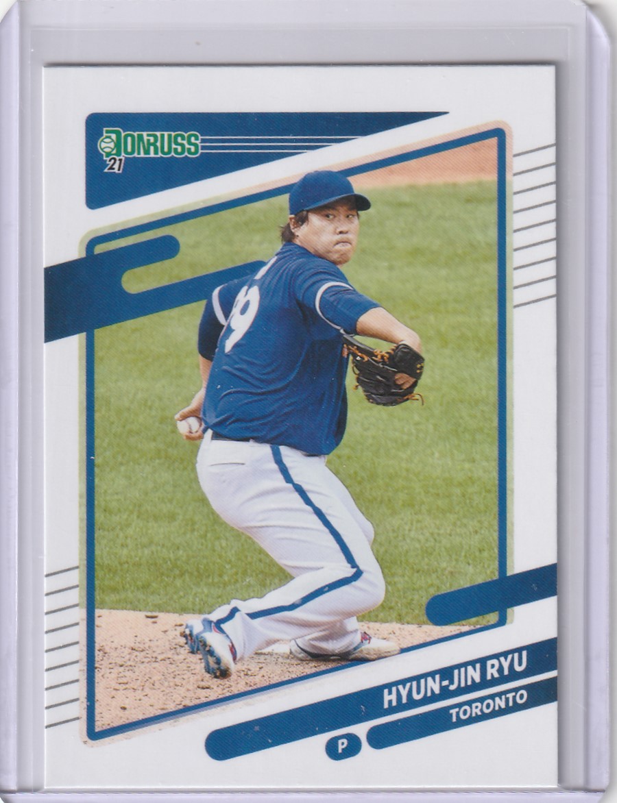 2021 Donruss 류현진 #167 MLB 야구 카드