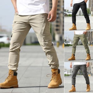 남성 카고 작업바지 조거팬츠 작업복 여름 전술바지 건빵 워크웨어
