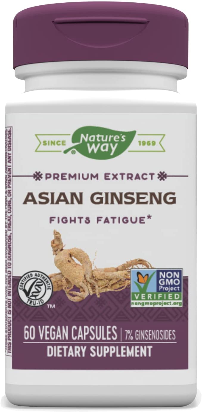 <b>네이쳐스웨이</b> <b>Nature’s Way</b> Asian Ginseng 아시아인삼(포장 다를 수 있음)