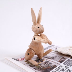 에피드블랑 원목 장식 우드 토끼 북유럽 아이방꾸미기