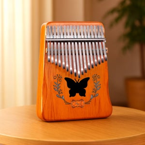 나푸아 NK3K CF 나비 베벨컷 칼림바 코아 우드 17음계