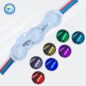 LED 3구모듈 RGB 0.72W 국산 방수 간판조명 테두리조명