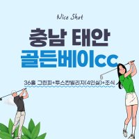 충남 태안 골든베이cc 1박2일골프