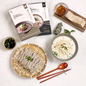 메밀국수 메밀소바 냉모밀 제주기념품 제주선물 2인분