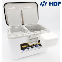 해동 HB-213 멀티 새우통 쿨러 5L 화이트 미니쿨러 미끼통