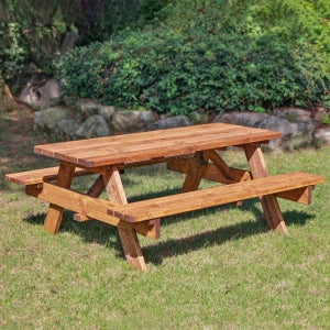 숲에온 야외 테이블 테라스 원목 옥상 조립식 평상 마루 의자 4인 도토리