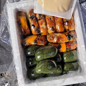 식사대용 영양찰떡+현미 쑥인절미 세트 2.8kg