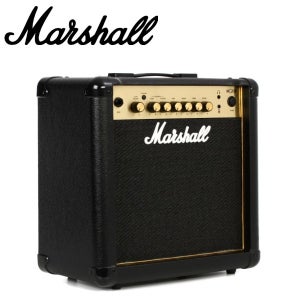 마샬 MG15GR 일렉 기타 앰프 15W 연습용 Marshall MG15R GOLD