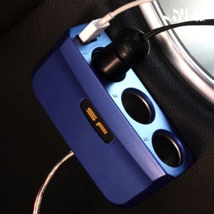 토스 케이블 USB 시거잭 3구 소켓 차량용 멀티소켓 12V 24V 멀티잭 충전기