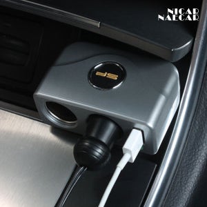 다이렉트 USB 시거잭 2구 소켓 차량용 멀티소켓 12V 24V 멀티잭 충전기