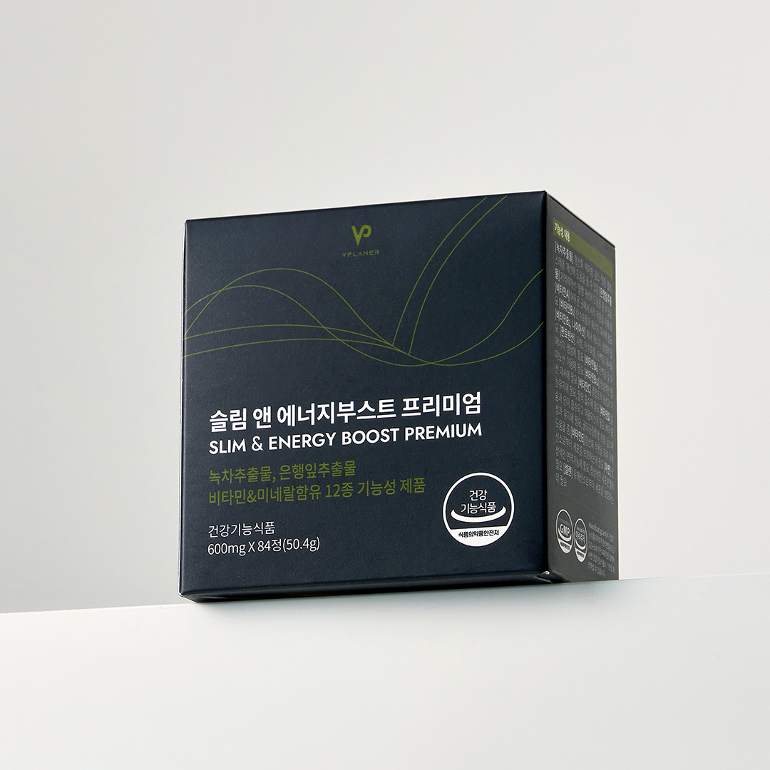 슬림 앤 <b>에너지부스트</b> 프리미엄 다이어트 카테킨 체지방감소 종합비타민 슬앤부 슬부