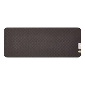 더안 EMF 카본 탄소매트 전기장판 딥그레이 1인용 초미니싱글 50X180 쇼파전기장판 침대겸용