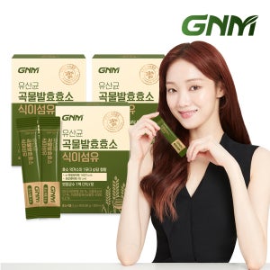 [역가수치 140만] GNM 유산균 곡물 발효 효소 식이섬유 3박스 / 프로바이오틱스