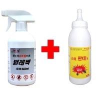 벌레싹500ml+판데스450g 거미 빈대 지네 노래기 바퀴벌레 벼룩약 노린재퇴치 날파리