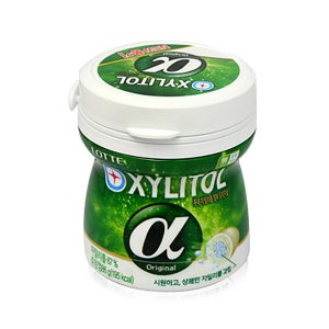 롯데제과 자일리톨 알파 껌 86g 용기,입냄새