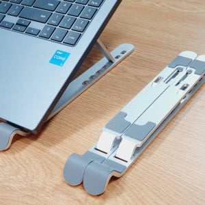 2세대 휴대용 접이식 노트북거치대 노트북 받침대 스탠드