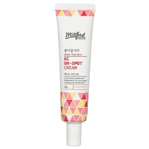 연휴 전 갑작스러운 피부 고민 밀포드 AC 온스팟 크림 30g 긴급 진정 스팟 케어