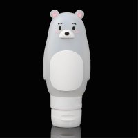 말랑튜브 북극곰 실리콘 리필용기 90ml 튜브형실리콘