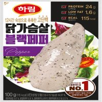 하림 닭가슴살 블랙페퍼 100G