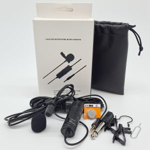 소형 클립 핀마이크(2세트) 다기능 asmr 유튜브 카메라 스마트폰 마이크