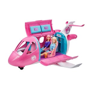 바비인형 드림플레인 리클라이닝 시트 강아지 스낵 카드 플레이 세트 장난감 패션인형