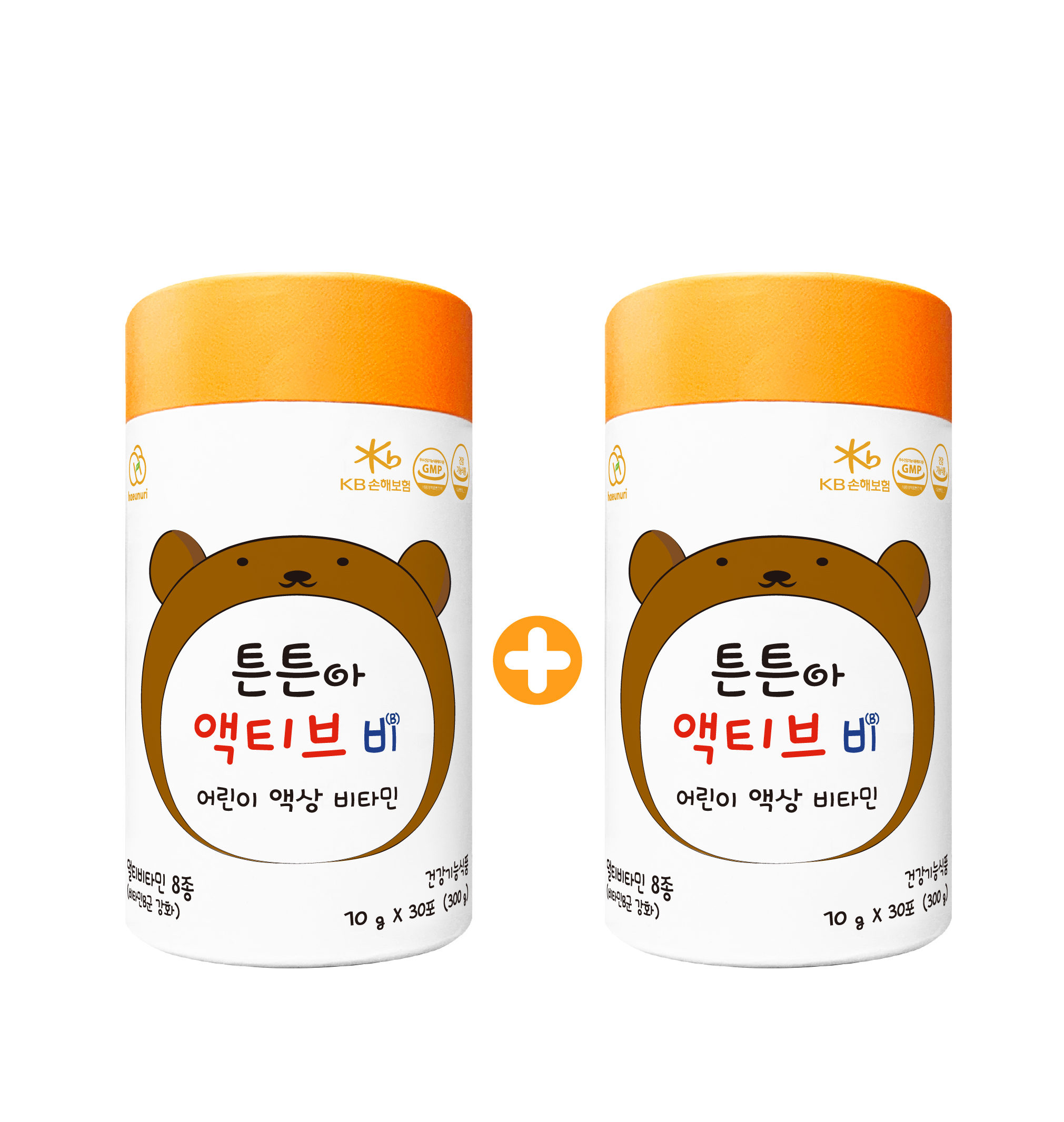 1+1 튼튼아 액티브 비 어린이 비타민B 30포