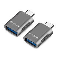 베이직기어 USB A to C타입 3.0 변환 OTG젠더 2개