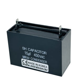 450V 450VAC 15uF 콘덴서 선풍기 보일러 송풍기 런닝 커패시터 캐패시터 사각