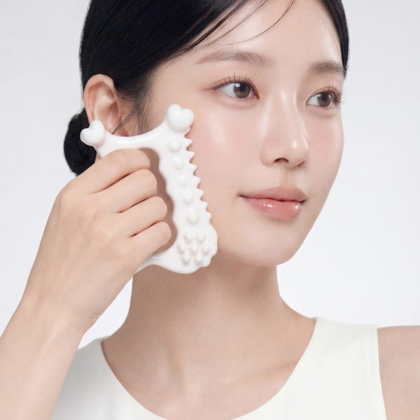페이스팩토리괄사 세라믹 도자기 얼굴 마사지기 추천 디톡 경락 림프순환