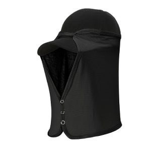 모자 탈부착형 플러스 썬가드 여름 자외선차단 얼굴 햇빛가리개