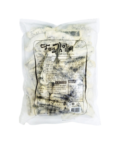 대하식품 냉동 당면 김말이 1봉 50개입 2kg