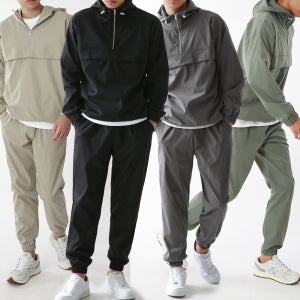 남자 빅사이즈 후드아노락 조거 트레이닝 상의 하의