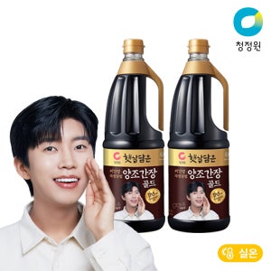 청정원 햇살담은 씨간장 양조간장 골드 1.7L, 2개