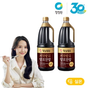 [N배송]청정원 햇살담은 씨간장 양조간장 골드 1.7L, 2개