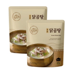 참프레 진한 닭곰탕 500g x 2팩