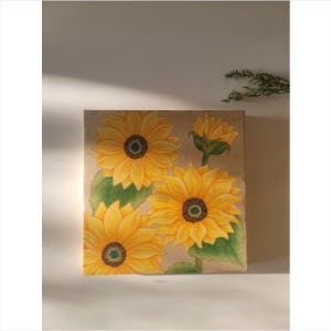 민화 그리기 DIY 키트 해바라기