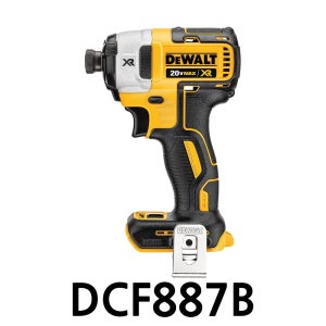 디월트 DEWALT 20V 무선 충전 임팩드릴 DCF887B 본체만