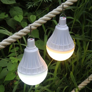 캠핑 왕전구 빅볼 LED 랜턴8800mAh 백색