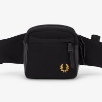 [Fred Perry] PIQUE CROSSBODY BAG L1243 BLACK