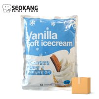 서강 소프트아이스크림 바닐라분말 1kg X 12봉