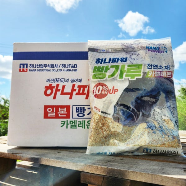 하나파워 카멜레온 빵가루 900g 1박스 12개입 벵에돔 빵가루 밑밥 집어제 파우더
