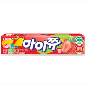 크라운 마이쮸 딸기맛 44g(1개)