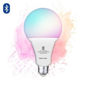 LED 스마트전구 9.5cm 구형/블루투스 스마트조명 뮤직