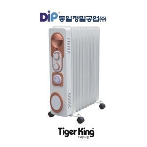 동일정밀 타이거킹 라디에이터 11핀 TKR-110T 7평형 난방 동파방지 타이머
