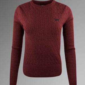 PXG 여성골프웨어 긴팔 니트 크루넥 스웨터