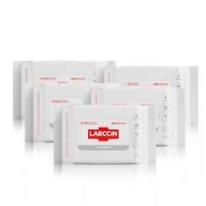 [본사배송] 랩신 휴대용 손소독티슈 20매X5개