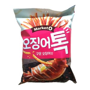 오리온 마켓오 오징어톡 구운오징어맛 80g